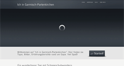 Desktop Screenshot of ich-in-garmisch-partenkirchen.de